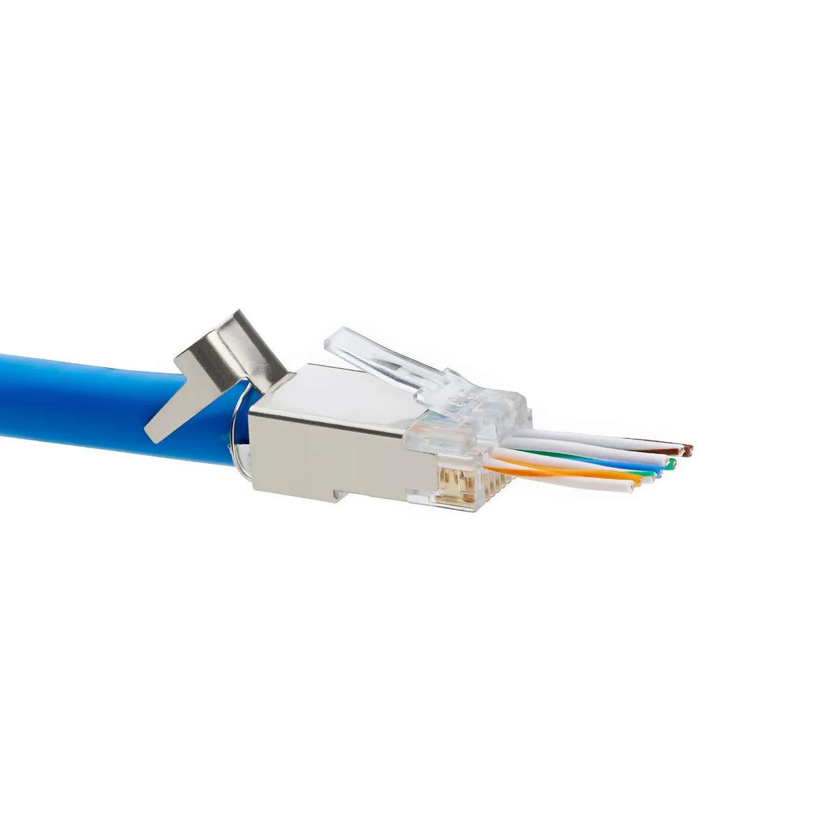  Zebra LGEGPTRJ45_20pc Cat6/6A Shielded Pass Through RJ45 Plugs 20 Pack — product photo