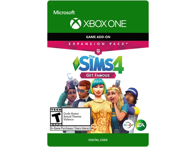Electronic Arts Electronic Arts 7D4-00286 The Sims 4 Get Famous downloadable game — product photo