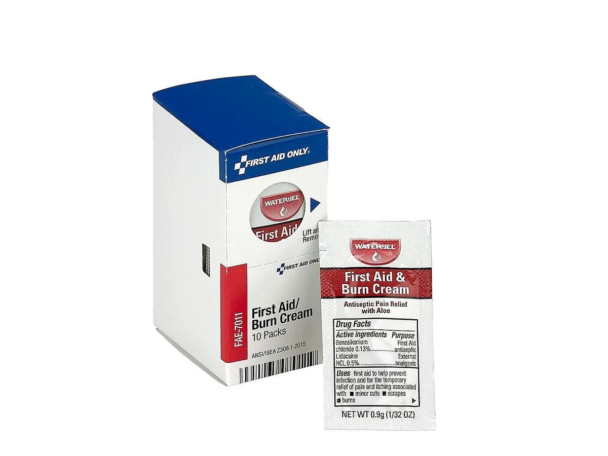  First Aid Only FAE-7011 Burn Cream Packets 10 Count — product photo