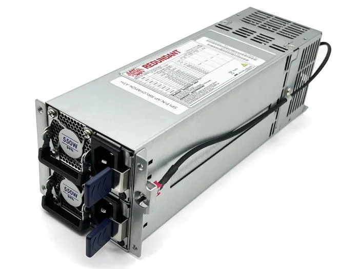 Athena Power Athena Power AP-RRU2M5562 2 x 550W 2U CRPS Modular Redundant Server Power Supply — product photo