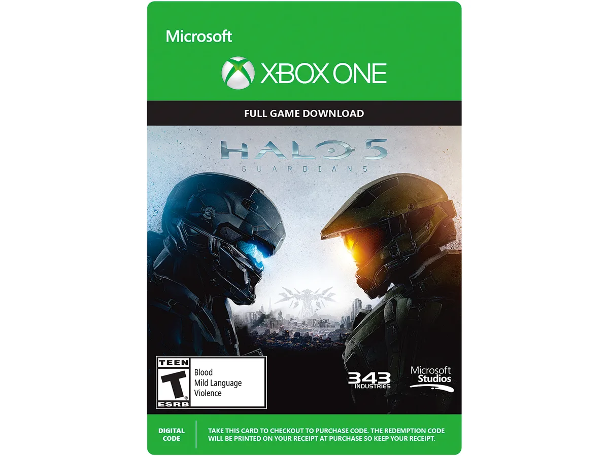 Microsoft Microsoft G3Q-00035 Halo 5 Guardians Standard Edition downloadable game — product photo