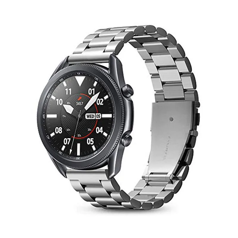Werleo Werleo 22mm Stainless Steel Watch Band Silver — product photo
