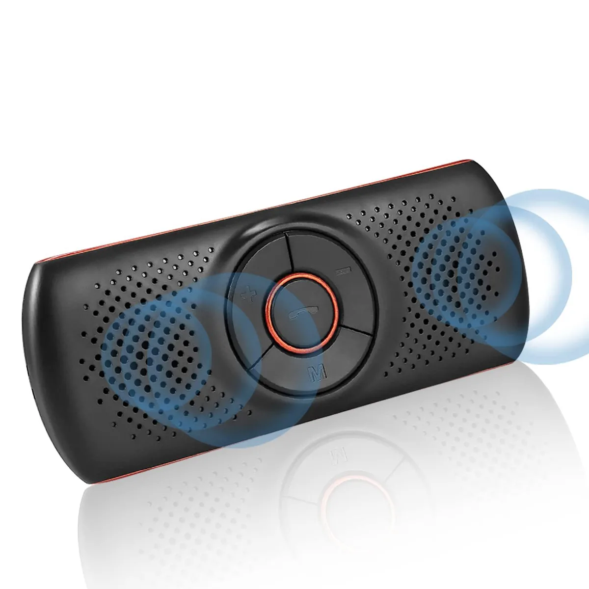  NETVIP Bluetooth 4.2 Car Speakerphone with TF Card Slot, 20 Hours — product photo