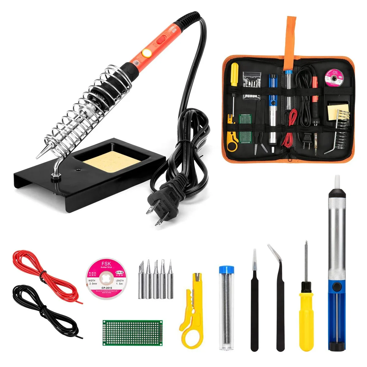 KEHIPI KEHIPI 60W Soldering Iron Kit 19-in-1 — product photo