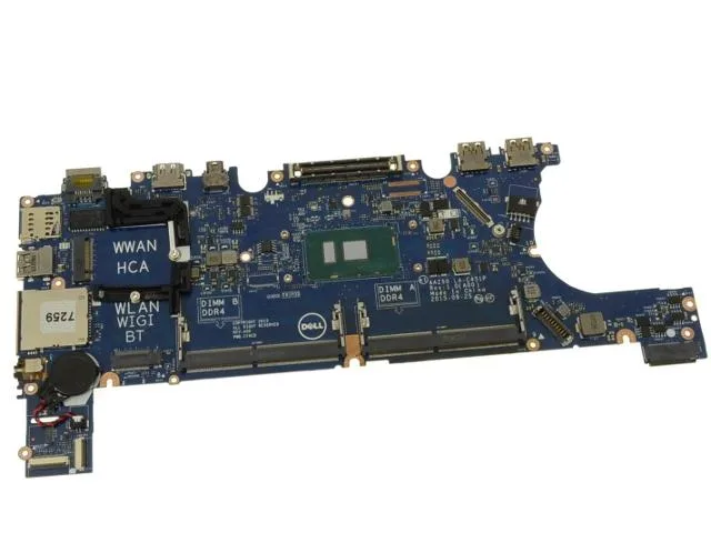 DELL DELL Latitude E7270 Motherboard i7-6600U 2.6GHz T0V7J — product photo