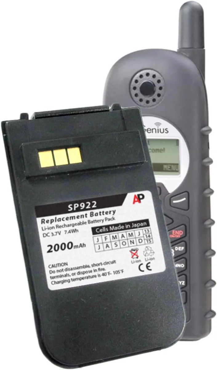 PISKEKAT PISKEKAT 2000 mAh 3.7 V Lithium Ion replacement battery — product photo