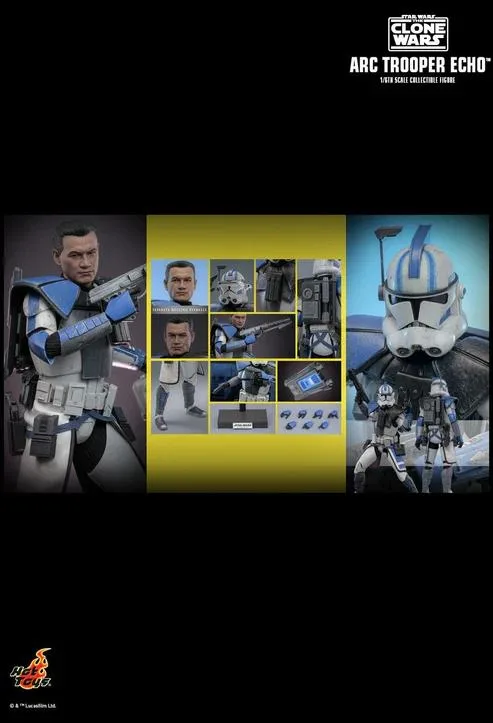 Hot Toys Hot Toys TMS133 Arc Trooper Echo 1/6 scale action figure 30 cm — product photo