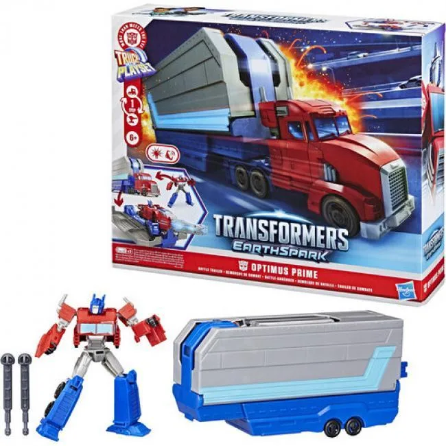 Hasbro Hasbro G07505L00 Optimus Prime Battle Trailer Playset action figure — product photo