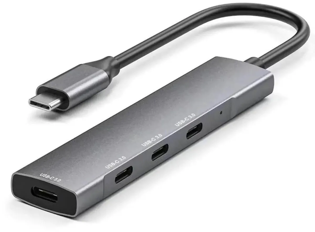 SMUGDESK SMUGDESK 4-Port USB 3.0 USB-C Hub 5Gbps iPhone 15 16 — product photo