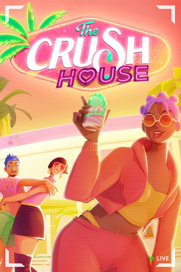 Steam digital code card for The Crush House PC game