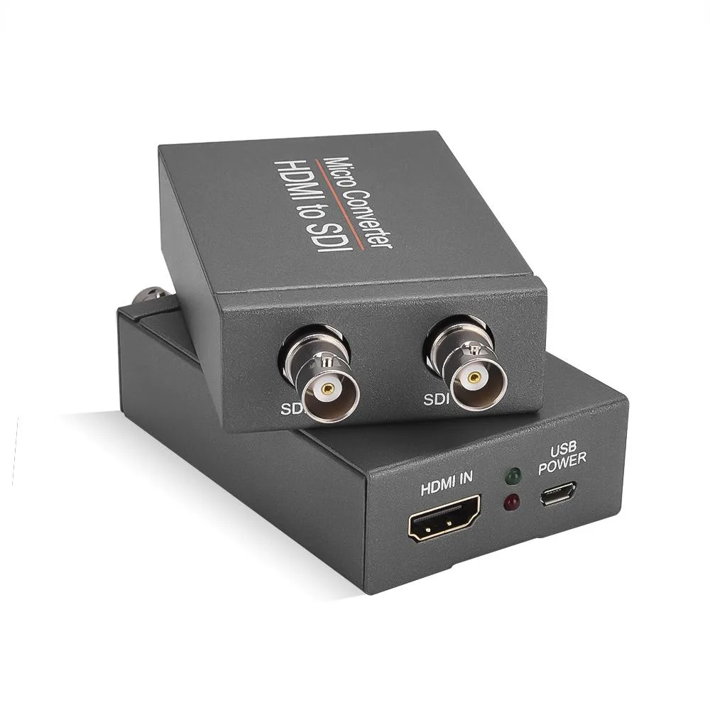 Jansicotek Jansicotek HDMI to SDI Converter 1080P 60Hz Dual SDI Output Black — product photo