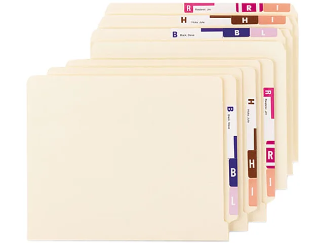 Smead Smead 67170 Alpha-Z color-coded second letter labels, 2200 labels — product photo