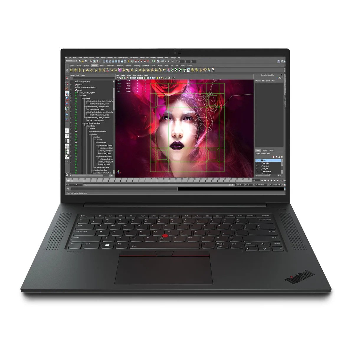 Lenovo Lenovo ThinkPad P1 Gen 4 laptop i7-11800H T1200 4GB 16GB 512GB — product photo