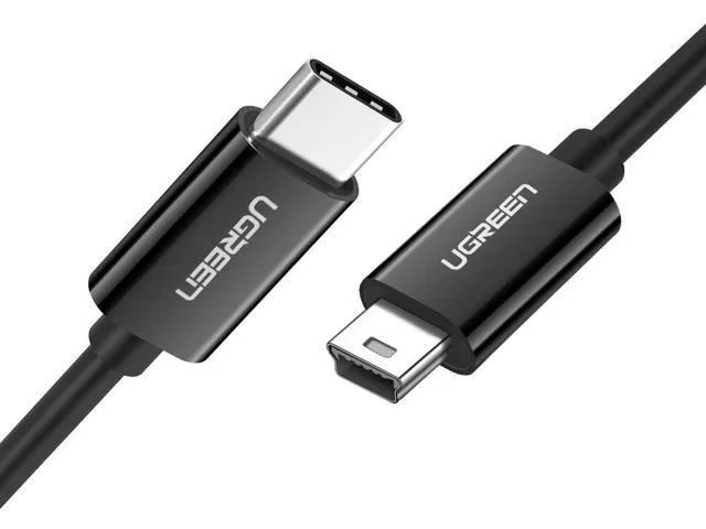 Manw Manw USB-C to Mini USB Cable Black 6ft — product photo
