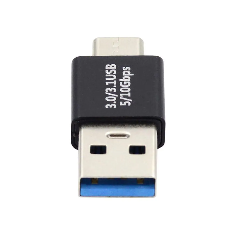Fervit Fervit USB 3.0 Type-A Male to USB 3.1 Type-C Male 10Gbps Data Adapter — product photo