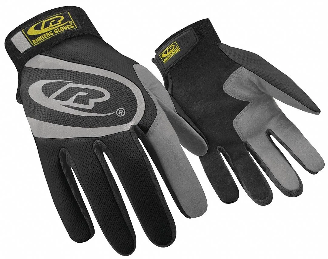 RINGERS GLOVES RINGERS GLOVES 133-11 Mechanics Gloves XL Black personal protective equipment — product photo