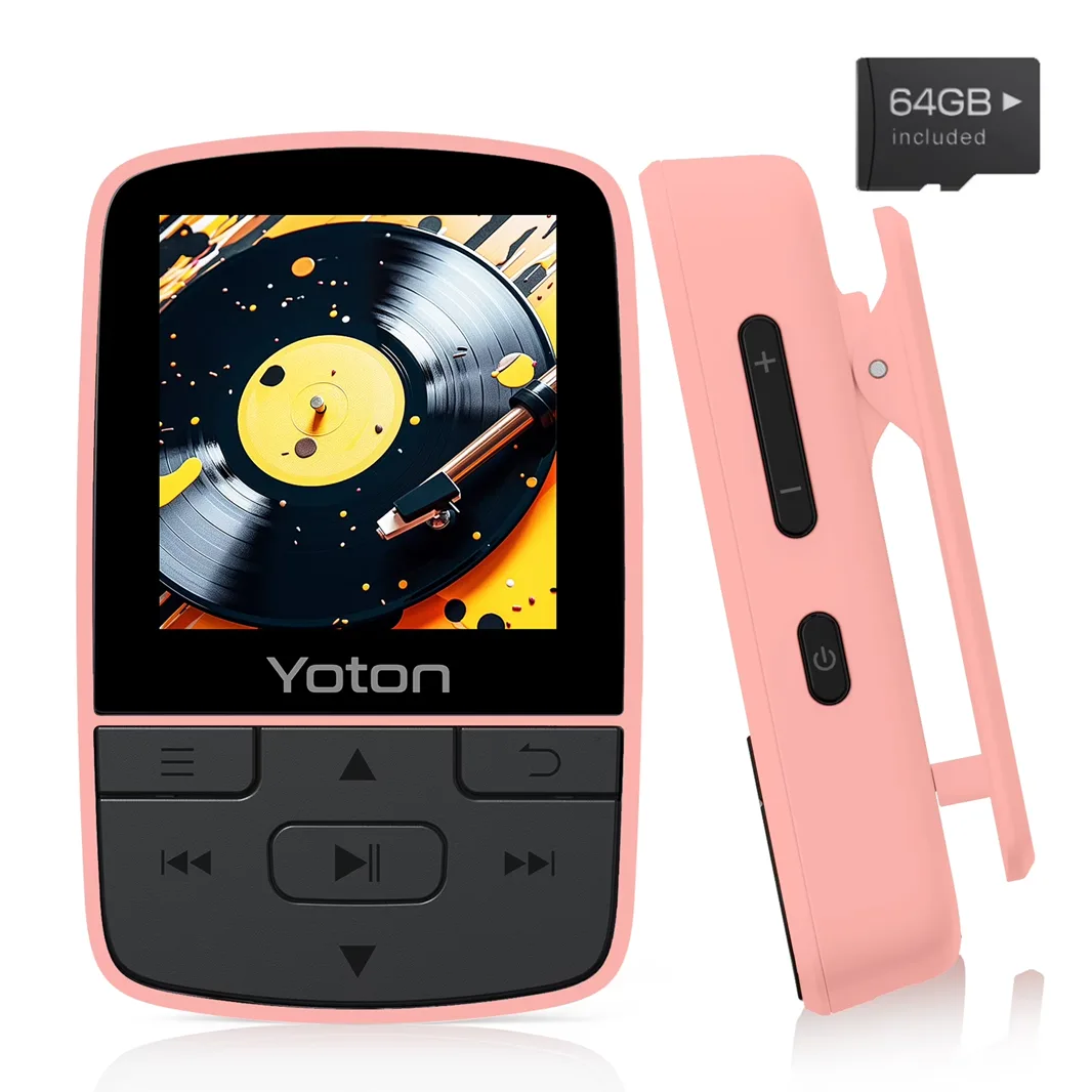 YOTON YOTON YM03Pink 64GB mp3 player Bluetooth 5.2 Pink — product photo