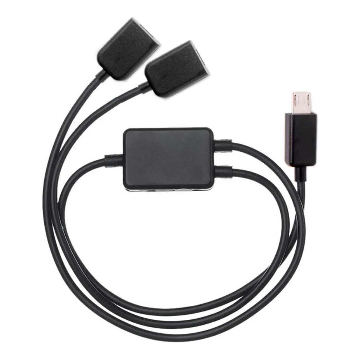 Fervit Fervit Micro USB to Dual Micro USB Female Hub Cable 30cm — product photo