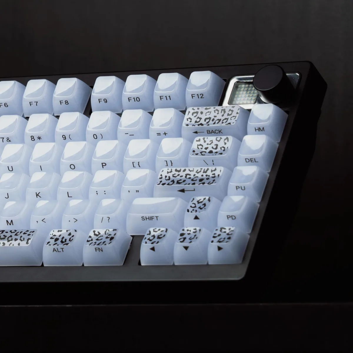 Womier Womier Leopard Print Jelly Keycaps MDA Profile 115-Key — product photo