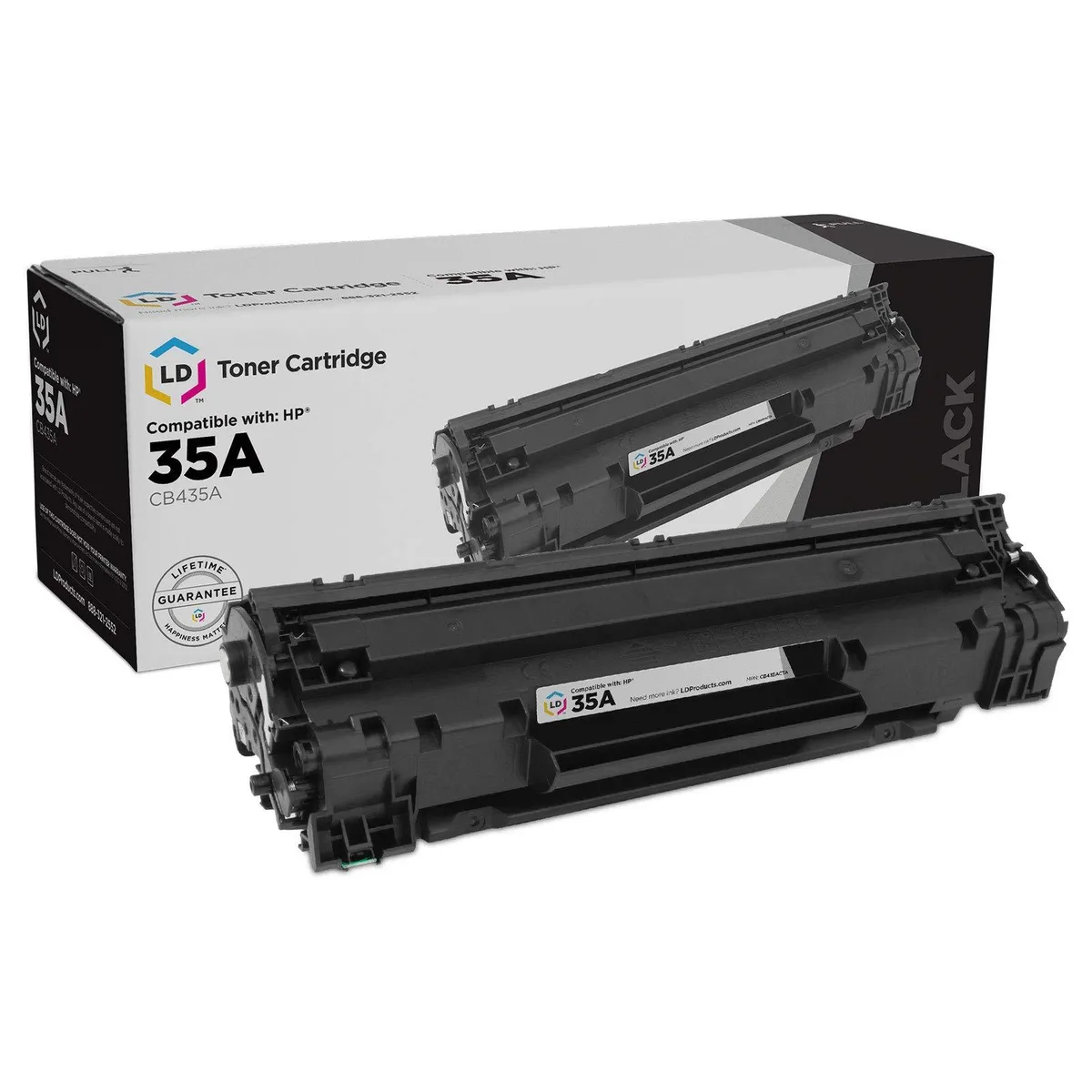 LD Products LD Products Compatible Toner Cartridge HP 35A CB435A Black 1500 pages — product photo