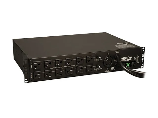 Tripp Lite Tripp Lite PDUMH30AT PDU 2.9 kW 120V 30A 24x5-15/20R 1xL5-30R 2xL5-30P 10ft 2U — product photo