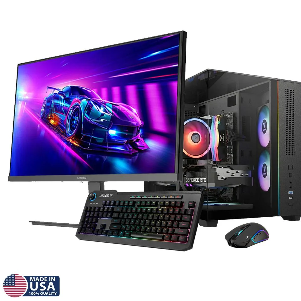 Gigatech Gaming Gigatech Gaming Titan 7 gaming PC Ryzen 7 5700 RTX 5070 32GB DDR4 2TB — product photo