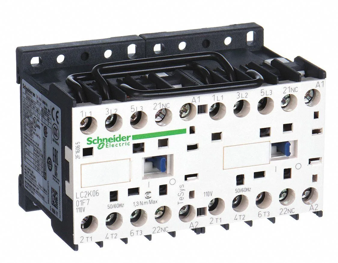 Schneider Electric Schneider Electric LC2K0601B7 1NC 24V AC 3-pole contactor — product photo