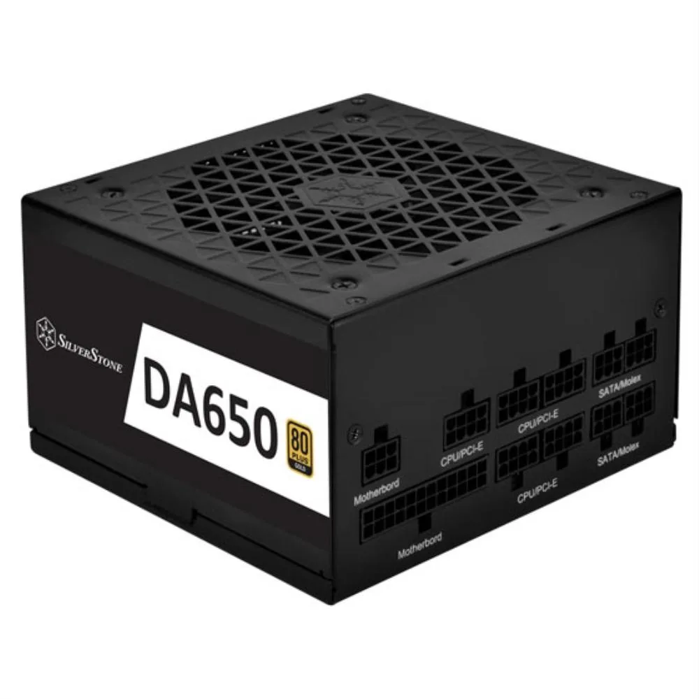 Silverstone Technology Silverstone Technology DA650-G 650W ATX power supply — product photo