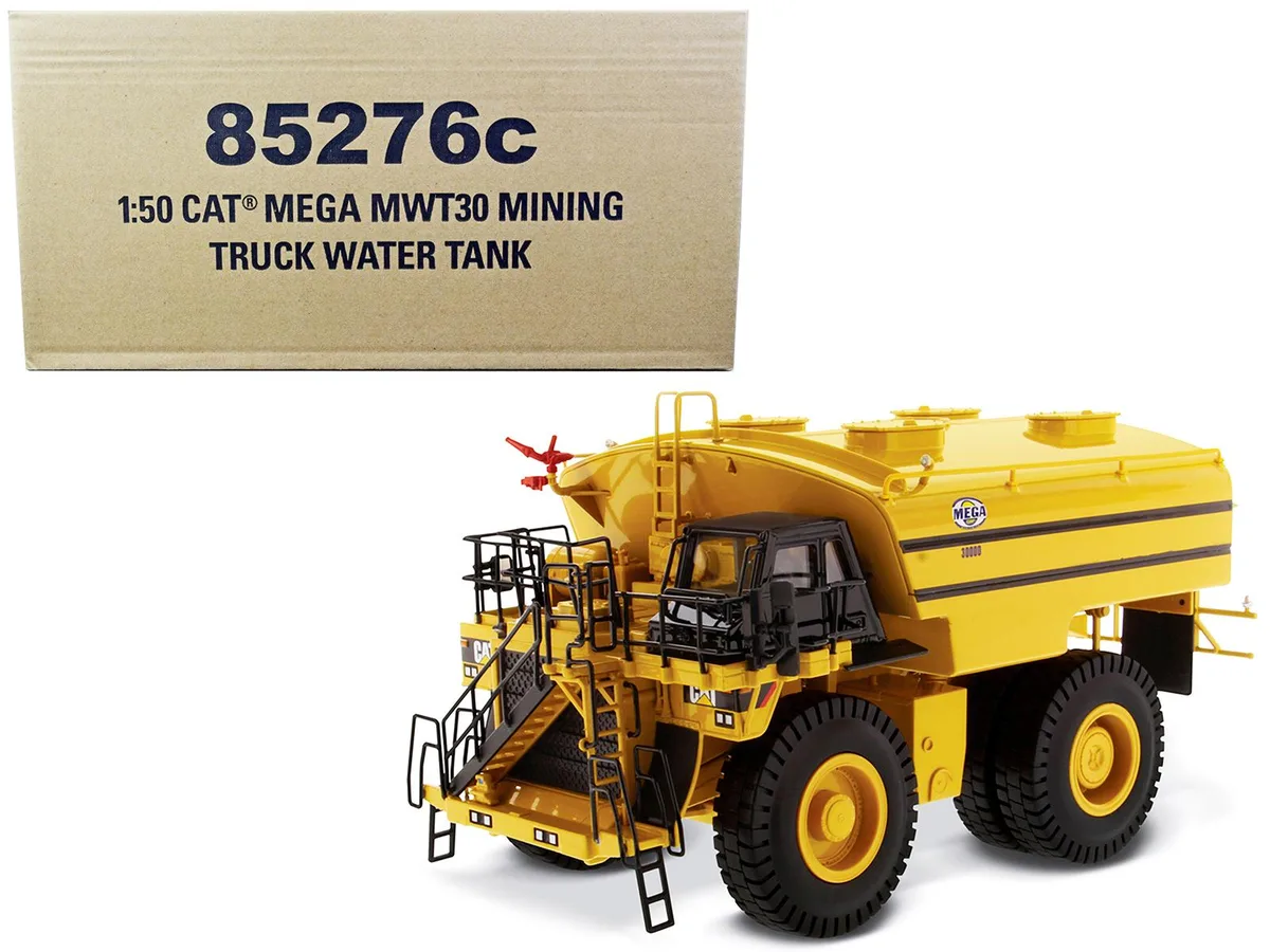 DieCast Masters DieCast Masters CAT MWT30 Mining Truck Water Tank Core Classics 1/50 Diecast Model — product photo