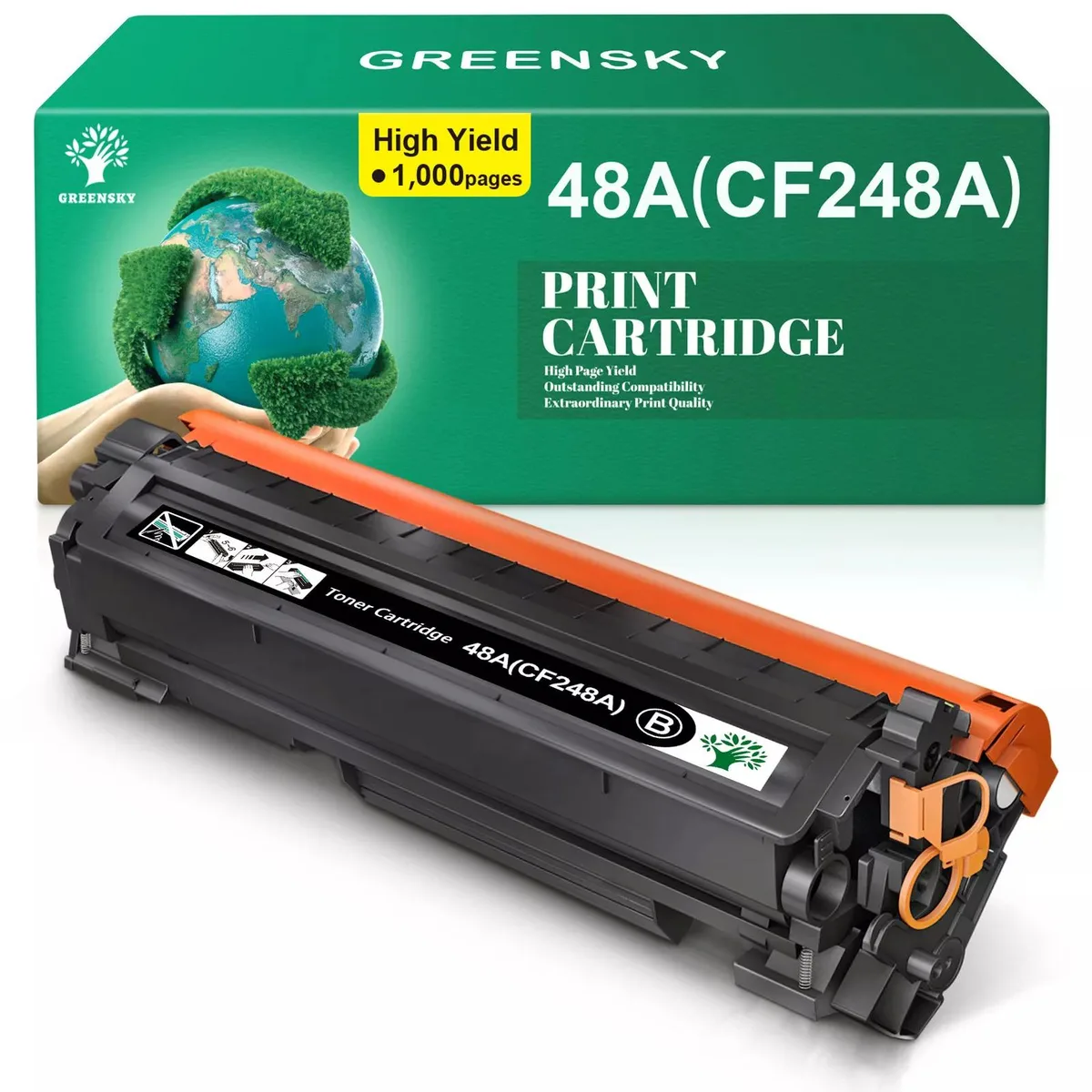 V4ink V4ink CF248A 48A Black Toner Cartridge 1000 Pages — product photo