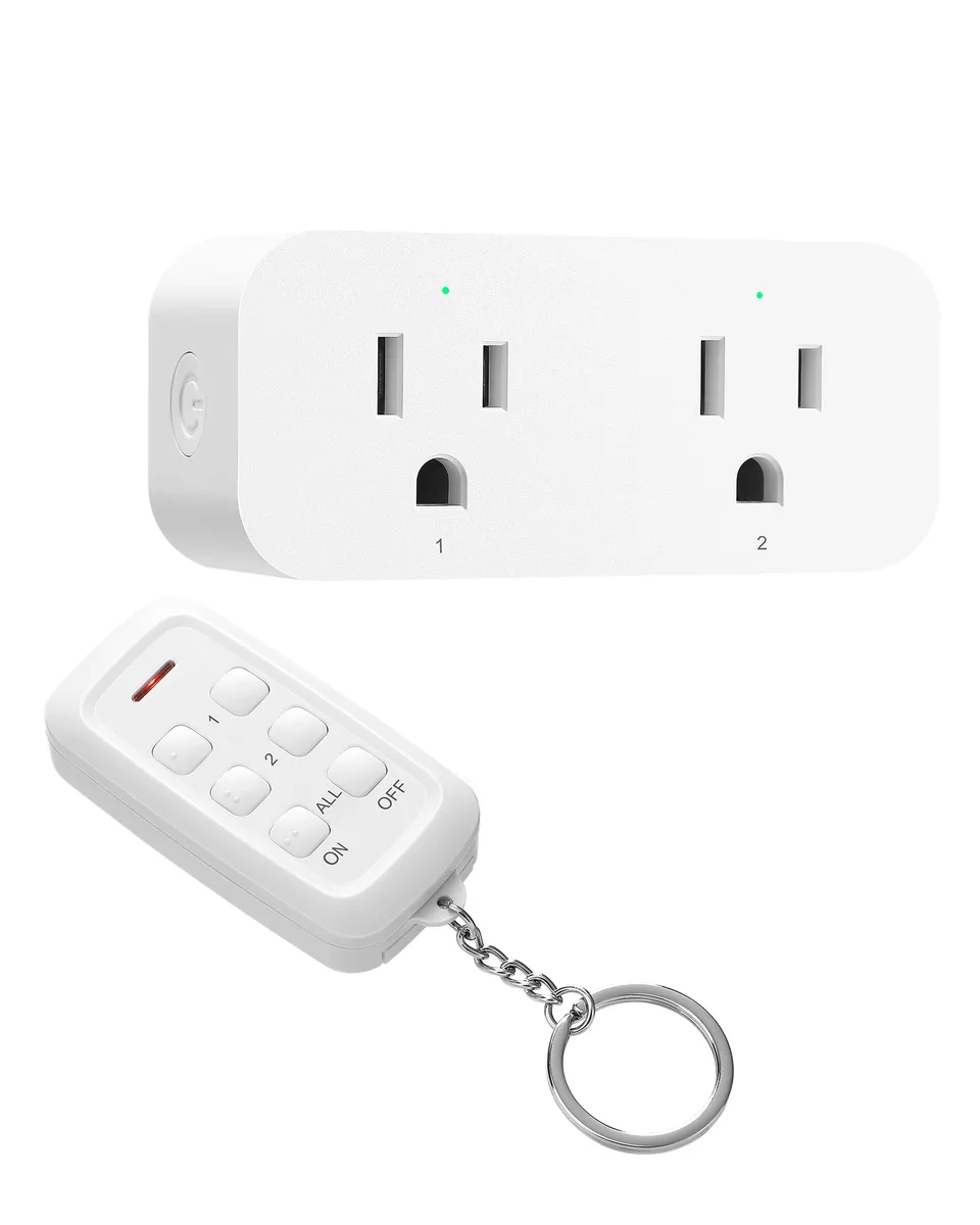  TP-LINK HRS101W 2-Socket Remote Lighting 100 FT 15A/1875W — product photo