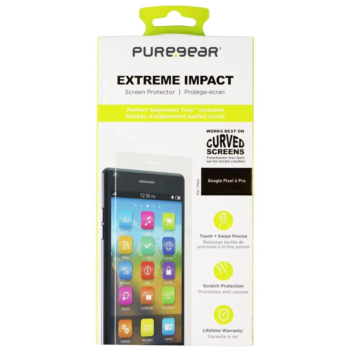 PureGear PureGear Extreme Impact Screen Protector Google Pixel 6 Pro Clear — product photo