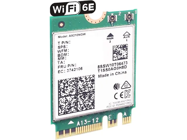 Intel Intel AX210.NGWG PCI Express Wi-Fi 6E Bluetooth 5.3 Adapter — product photo