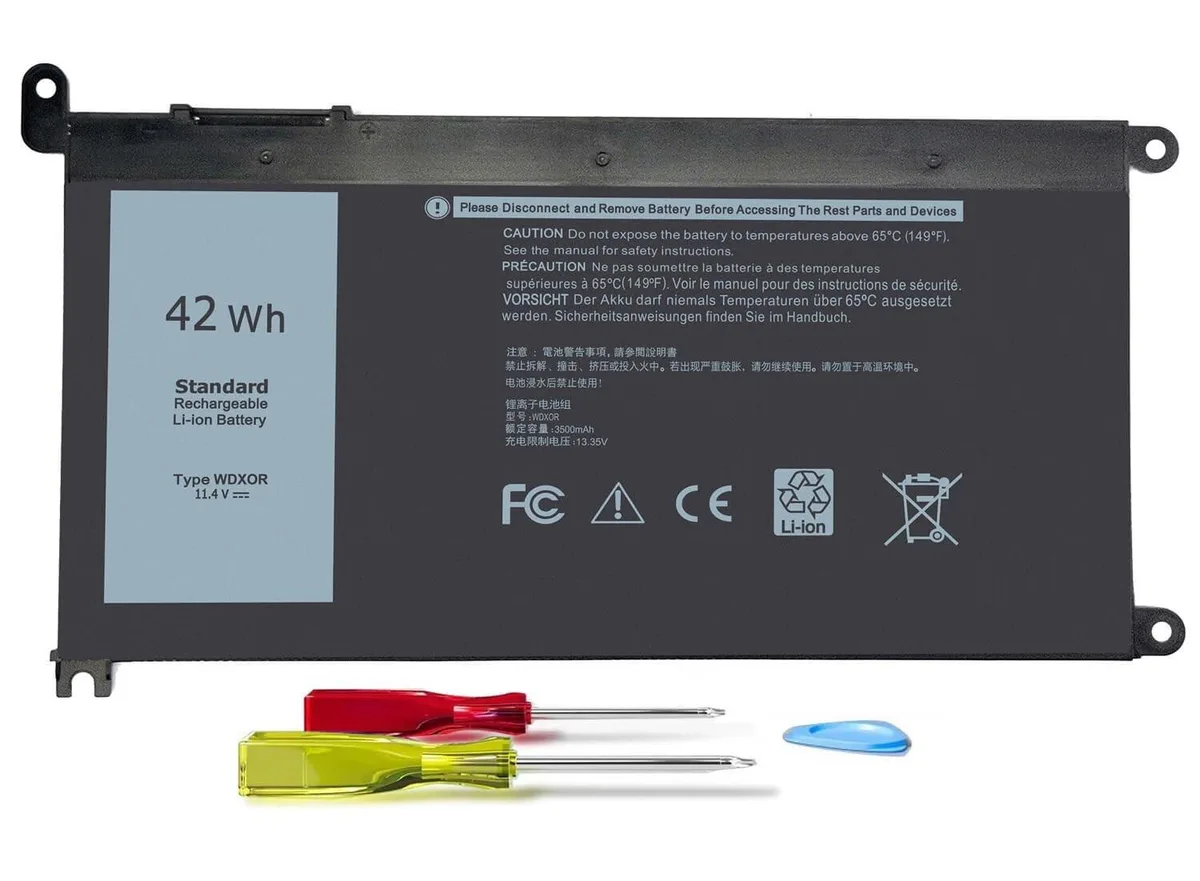 Barrow Mods Barrow Mods WDX0R 42Wh 11.4V 3-cell battery 2 in 1 accessory — product photo