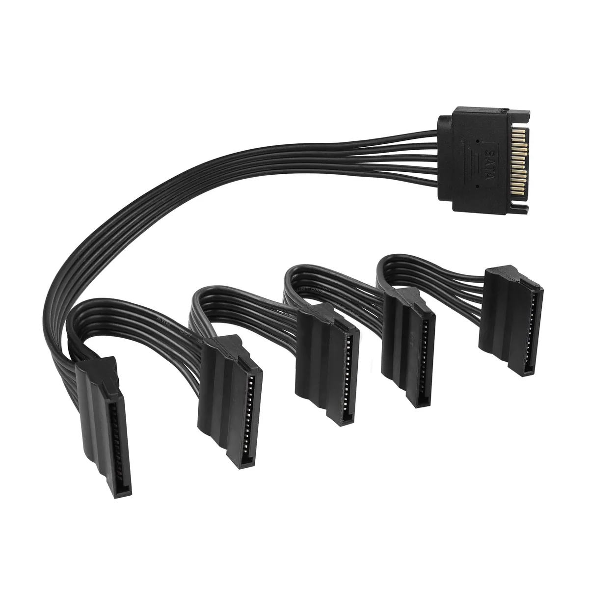 Vszerda Vszerda SATA 15-pin 1-to-5 power splitter 1.6FT 18AWG — product photo