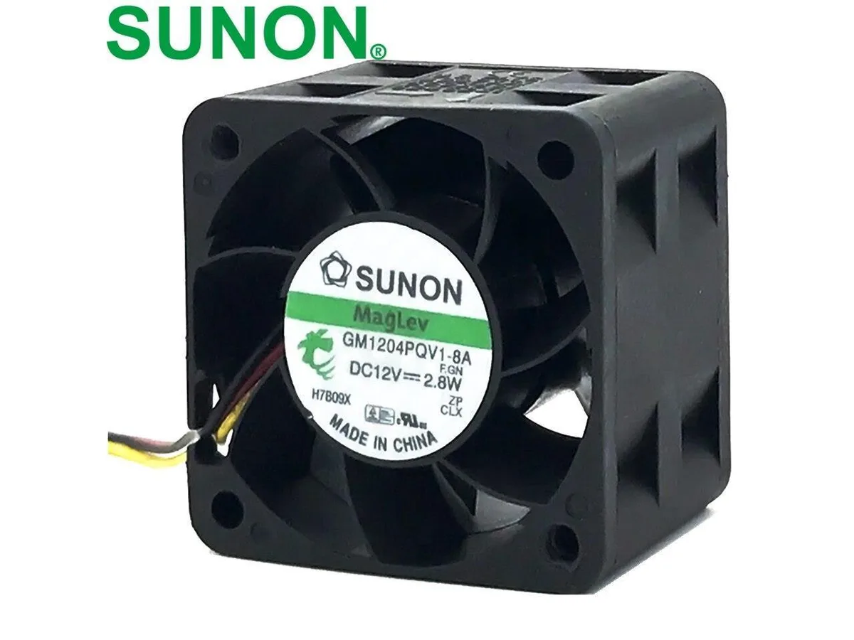 Fans Fans GM1204PQV1-8A 4028 12V 2.8W 9200rpm 14CFM case fan — product photo