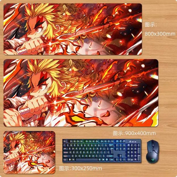 Enfain Enfain Demon Slayer Rengoku Kyoujurou mouse pad 900x400mm — product photo