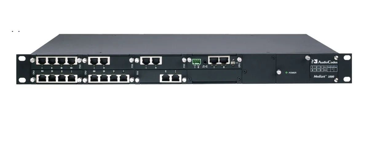 AudioCodes AudioCodes M1KB-ESBC Mediant 1000 Hybrid Media Gateway telephone accessory — product photo