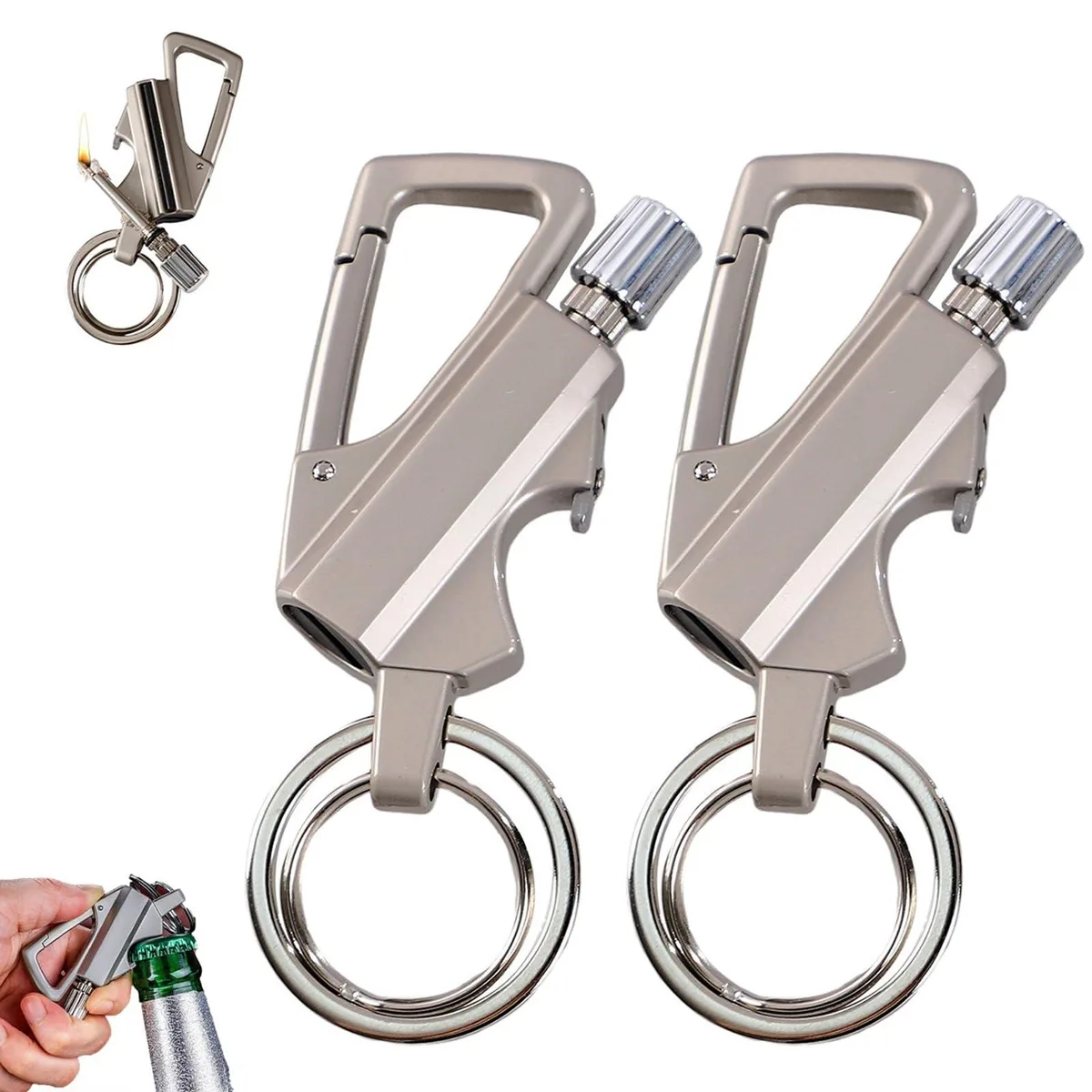  Viator Gear KoovDem Keyholder 2 Pack Black 10000 Strikes — product photo