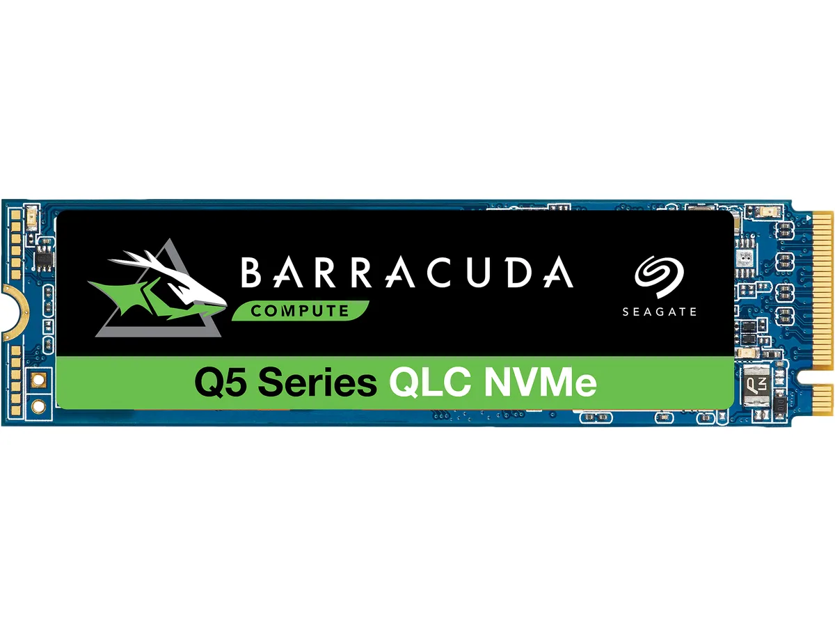 Seagate Seagate BarraCuda Q5 ZP1000CV3A001 1TB M.2 2280 PCIe Gen3 x4 NVMe internal SSD — product photo