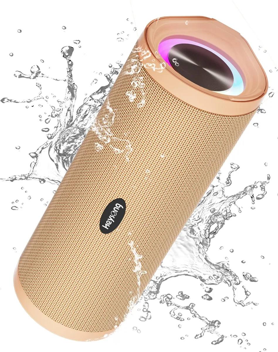 HEYSONG HEYSONG REVERB BT138P portable speaker Bluetooth 5.0 5000mAh 40h IPX7 Yellow — product photo