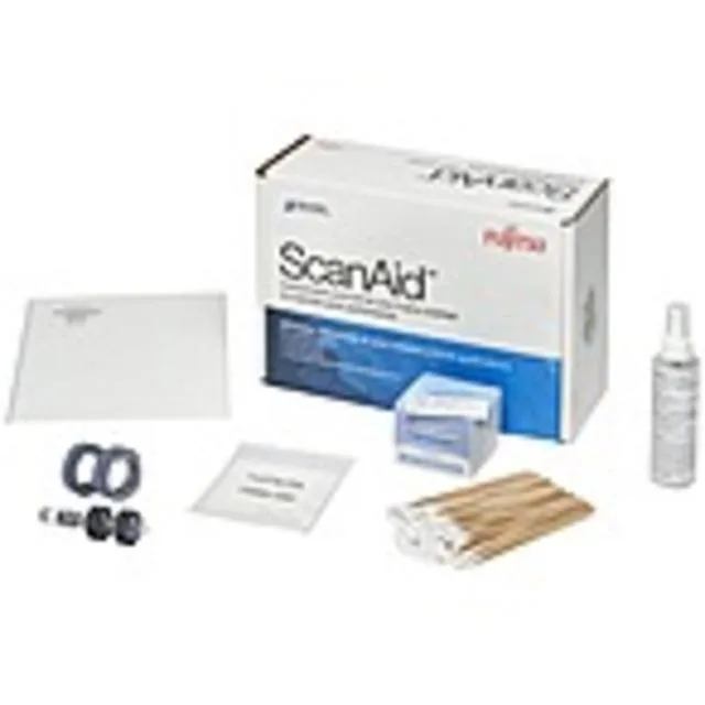 Fujitsu Fujitsu ScanAid CG01000-302801 Cleaning Kit for fi-8170 fi-8190 fi-8270 fi-8250 — product photo