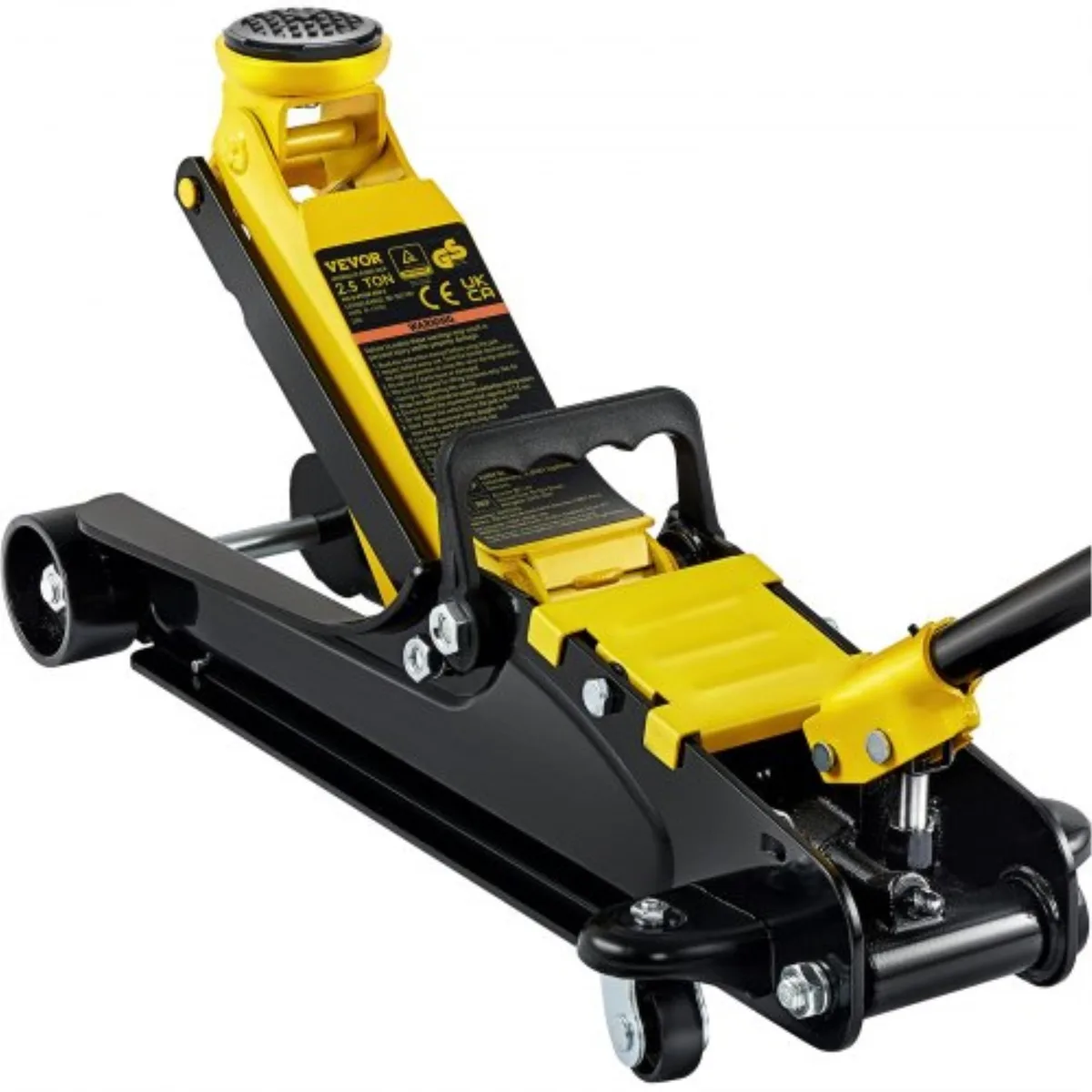 VEVOR VEVOR S385 Low Profile Floor Jack 2.5 Ton Steel 3.35-14.96 in Lift — product photo