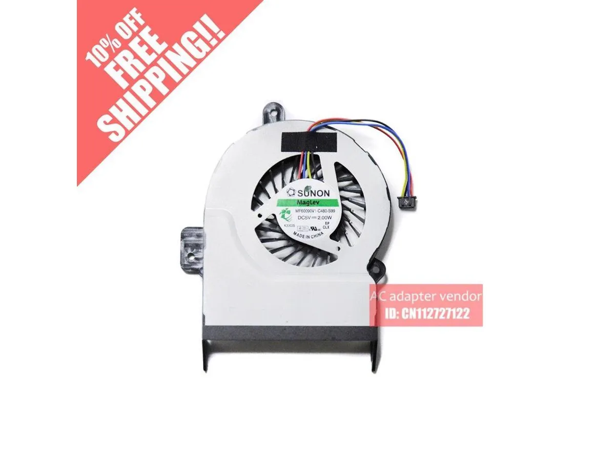 Fans Fans slim case fan MF60090V1-C480-S99 for Asus K55 X55 A55 X55V X55VD X45C X45VD R500V K55VM — product photo