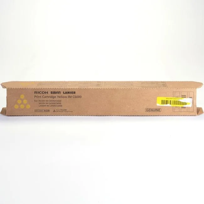 Ricoh Ricoh 842280 Yellow Toner for IM C4500 IM C6000 22500 Pages — product photo