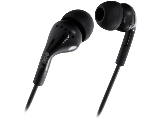 Moki Moki ACCHCBB Noise Isolation Earbuds Black 3.5mm 4.1 ft — product photo