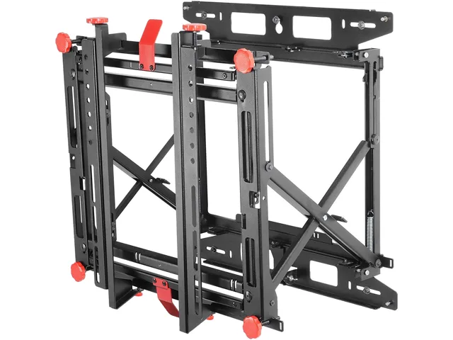 Peerless DS-VW775 video wall mount for 46 inch displays, 125 lb capacity, silver metal finish