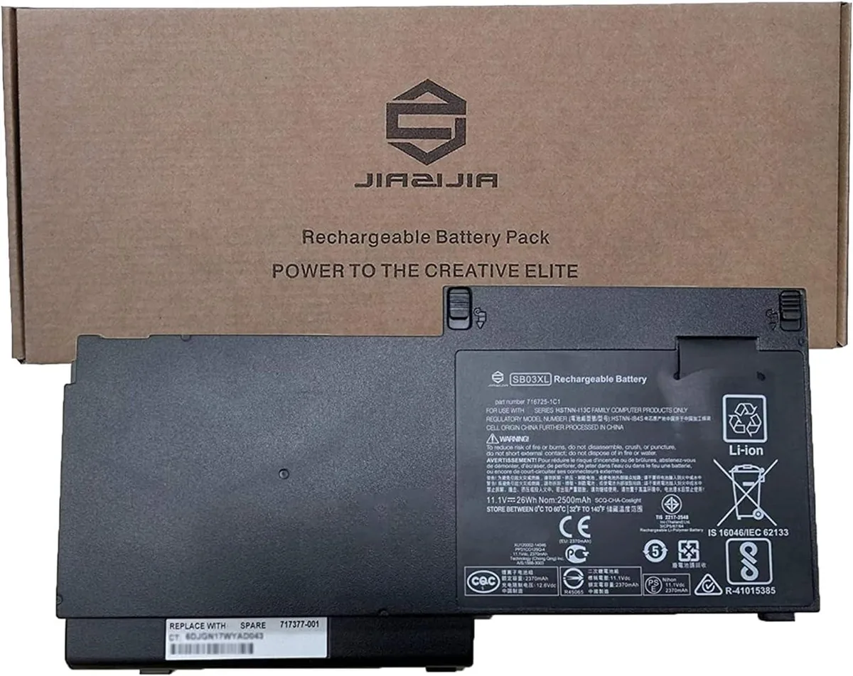NShi NShi SB03XL 11.1V 26Wh 2500mAh laptop battery — product photo
