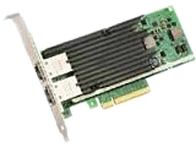 Intel Intel X540T2BLK 10GbE dual RJ45 PCIe 2.1 x8 network card — product photo