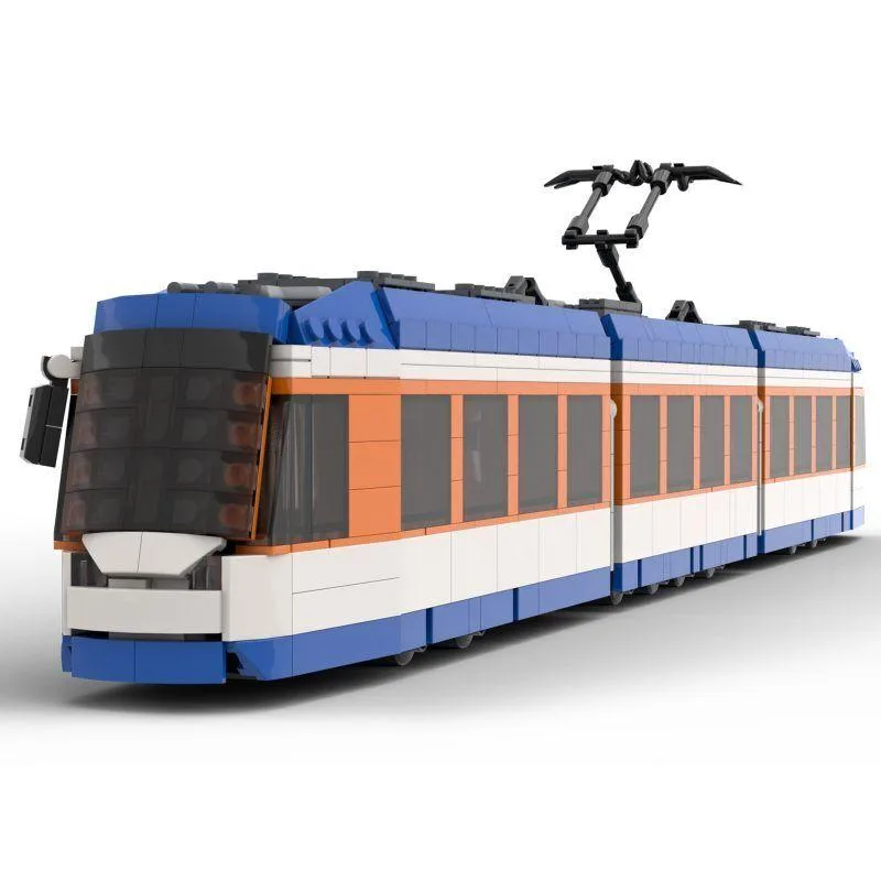 ZITIANYOUBUILD ZITIANYOUBUILD 1582 MOC-56766 Tram ST 14-2 Educational Building Set — product photo